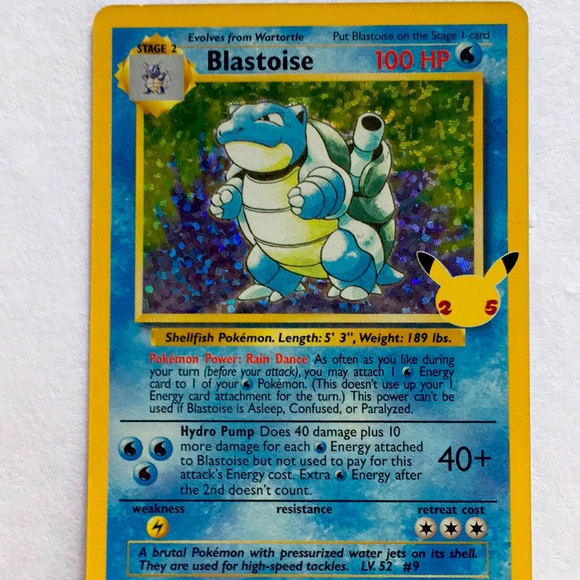 First Edition Pokémon Blastoise. *In Mint condition* - Picture 4 of 7